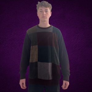 International Waters Vintage Patterned Sweater